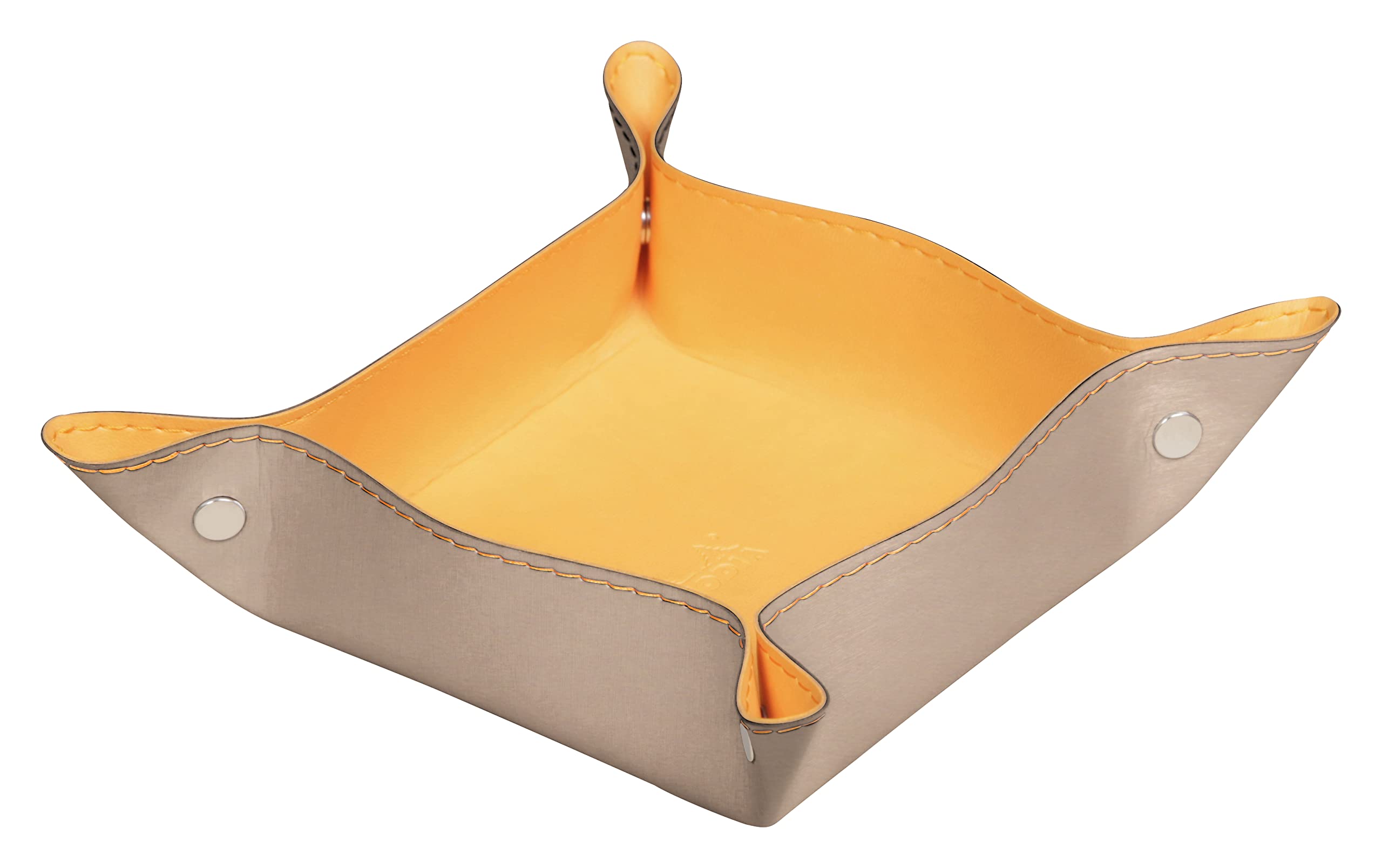 RHODIA 194590C - Touch of Rose Reversible Tidy Box 12x12x4.5 cm, Rose Smoke, 12 x 12 x 4.5 cm