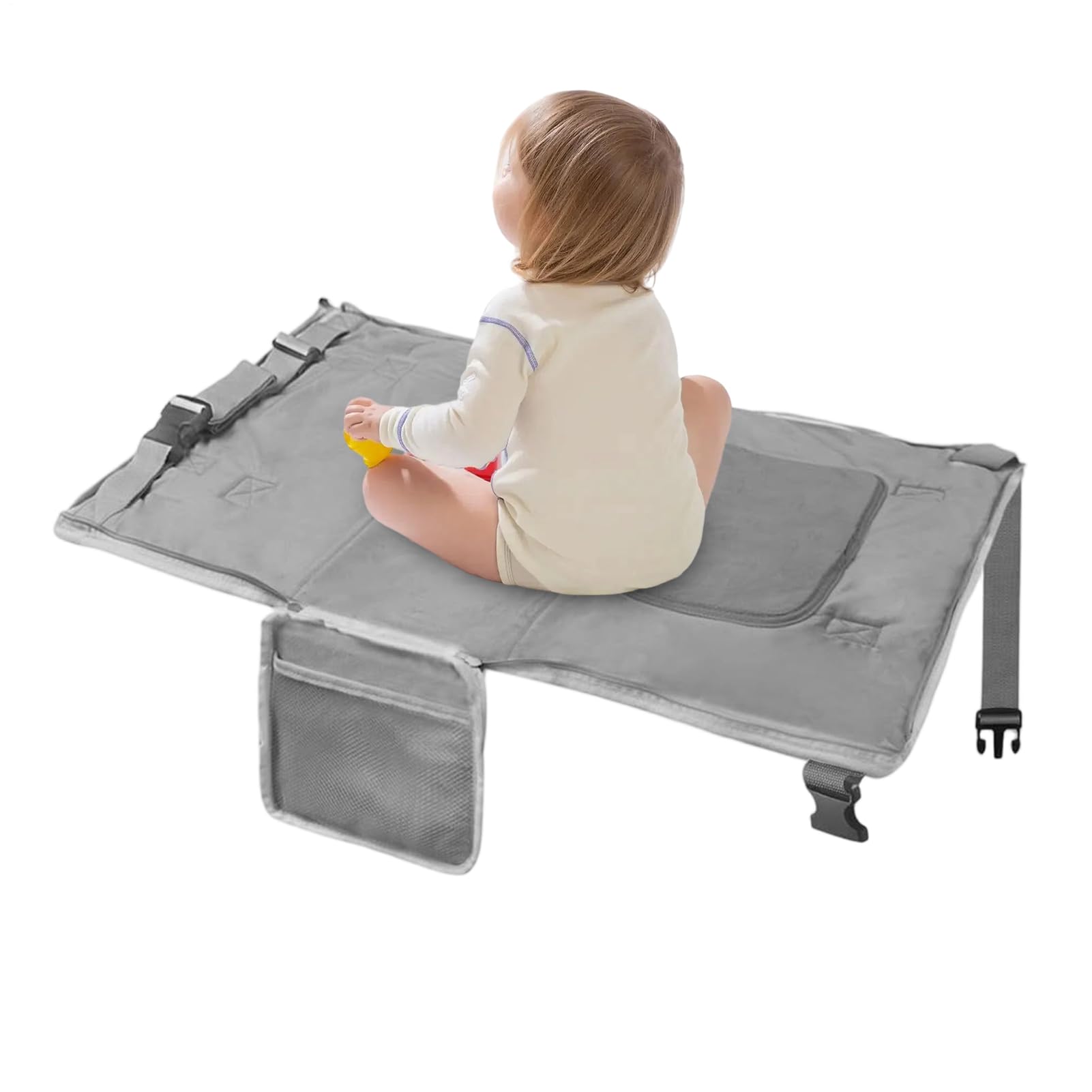 Extension de siège d'avion pour bébé et tapis de couchage pliant pour voyage