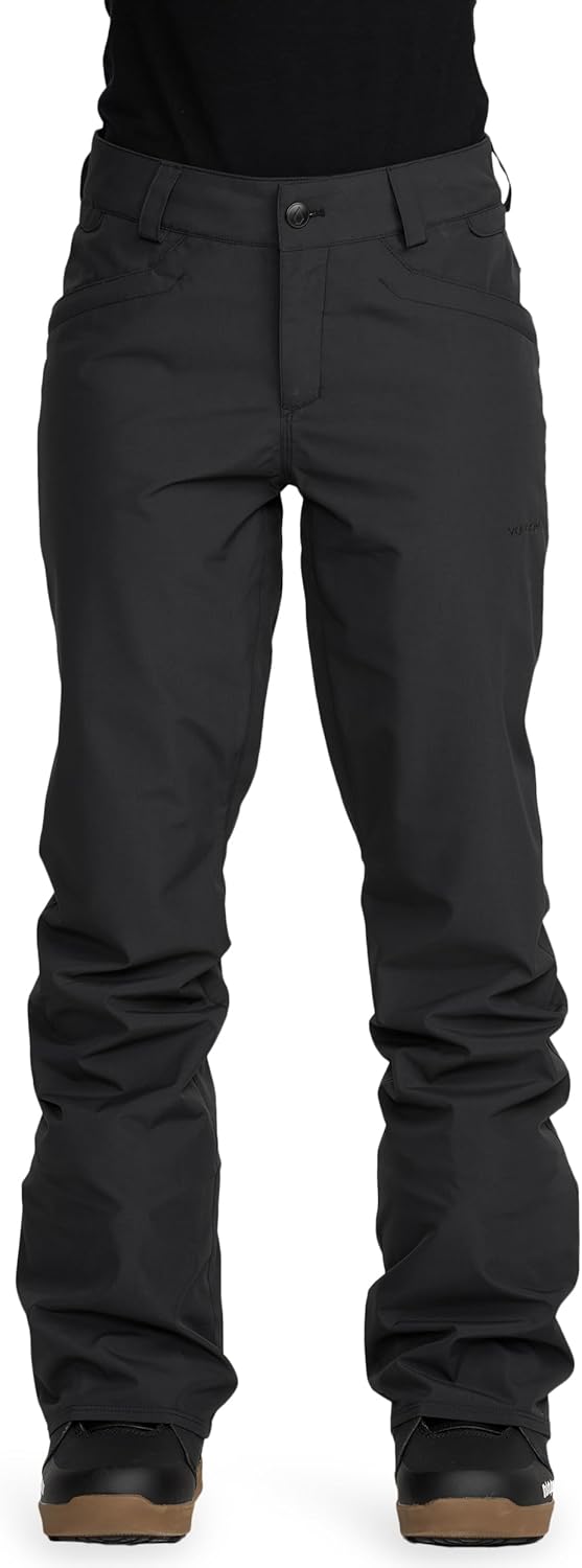 Volcom womens Hallen Snow Pants – 10k Waterproof 2-layer, Slim Fit