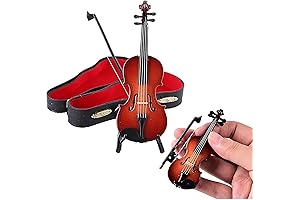 Tiny Violin Keychain Which Plays Music