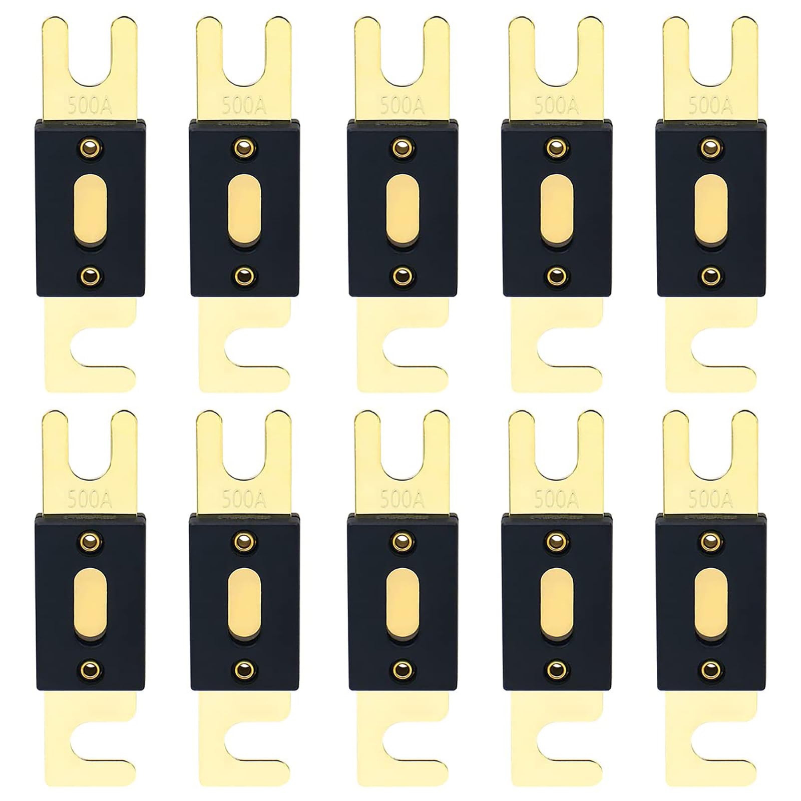 Baomain 3-Pack 40A ANL Fuse Bulk Value Pack with Gold-Plated Terminals for Car Audio, Amplifier, Truck, Boat, RV - 12V/24V Circuit Protection — view 14