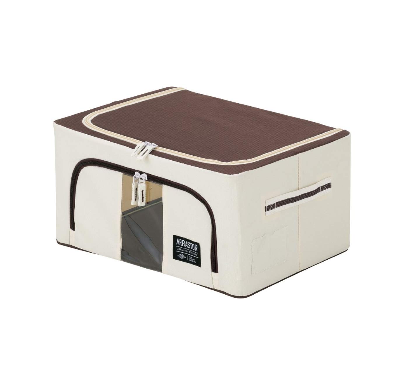 Amazon｜武田コーポレーション 窓付収納ボックス 浅型44L IV｜収納