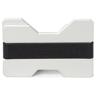 Carhartt Aluminum Front Pocket Wallet Findings Nickel