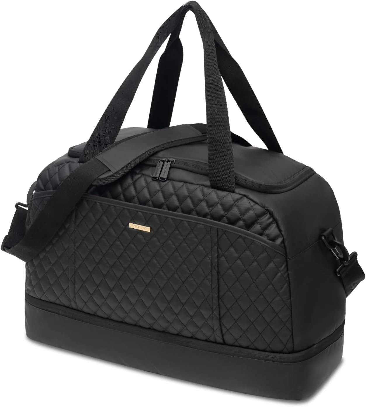 Travel Duffle Bag With Shoe Compartment, Gym Bag Weekender