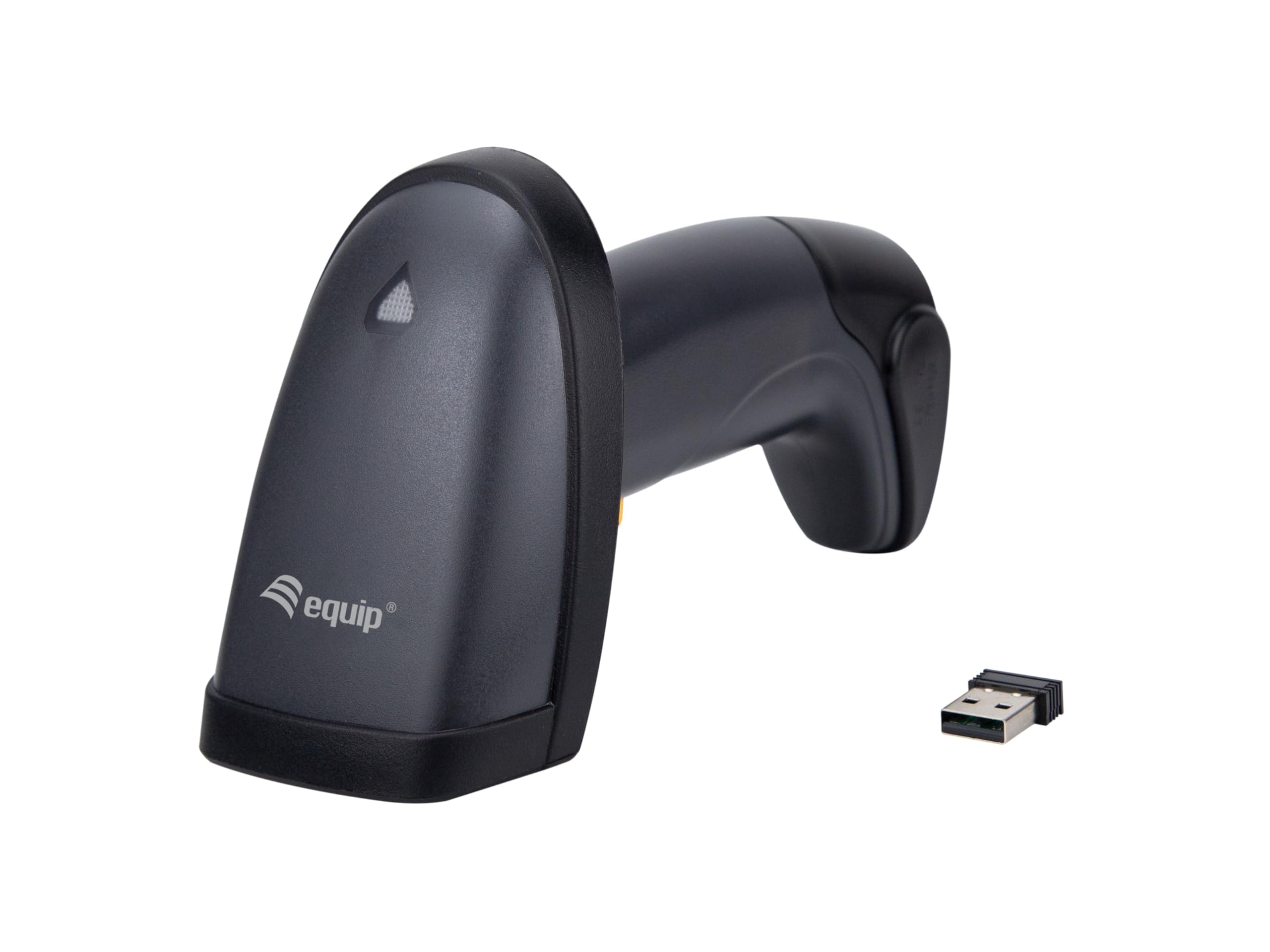 Equip Barcode - Escáner láser 2D con Soporte (2,4 GHz)