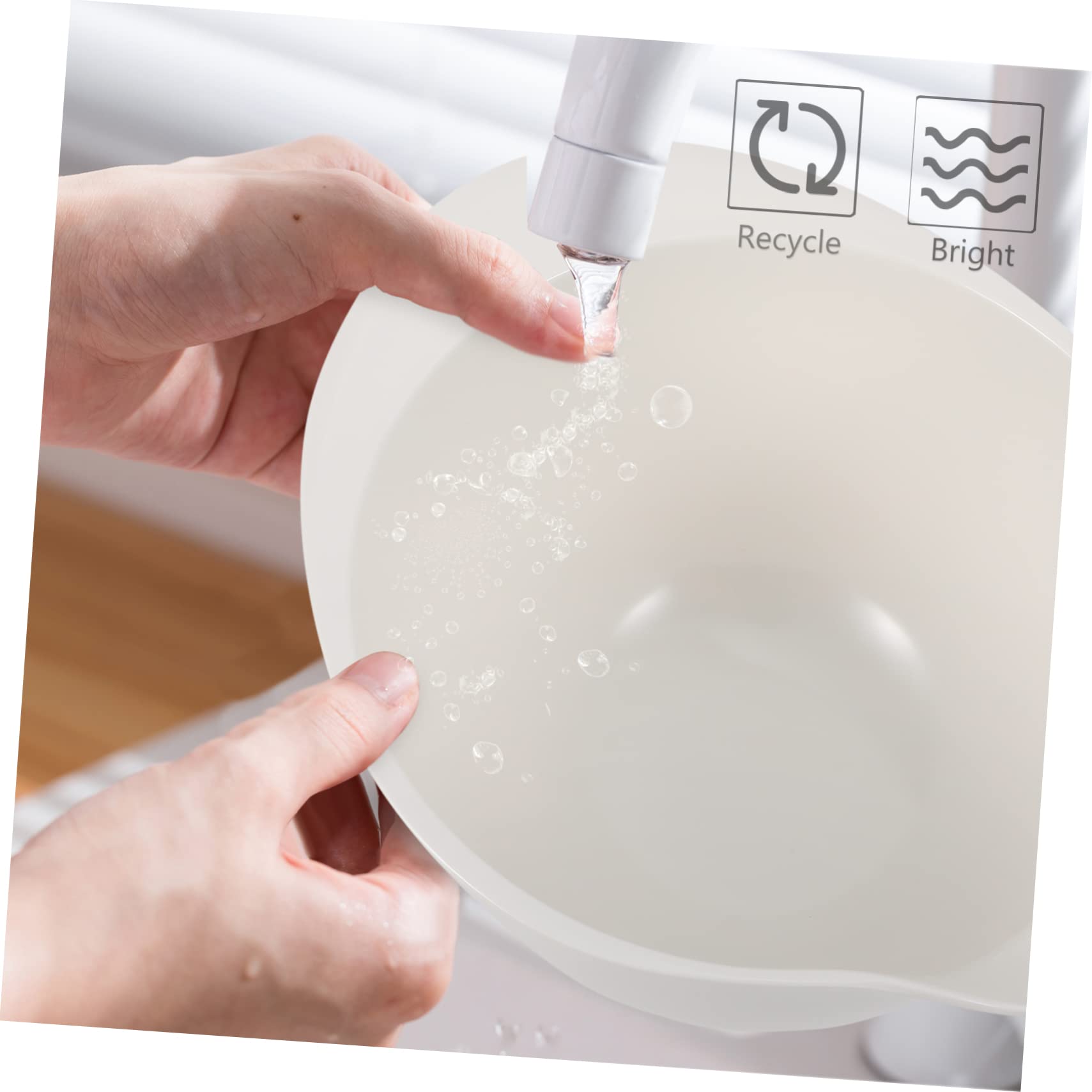 LABRIMP 1pieza Bol De De Cocina Multifuncional Para Ensaladas y Frutas Tazón De Para Hornear y Color
