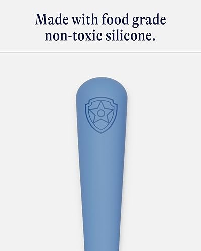 Miniatura 4 de Lalo PAW Patrol Utensils - Juego de tenedor y cuchara para niños pequeños - Utensilios ergonómicos de acero inoxidable y silicona para niños - Juego