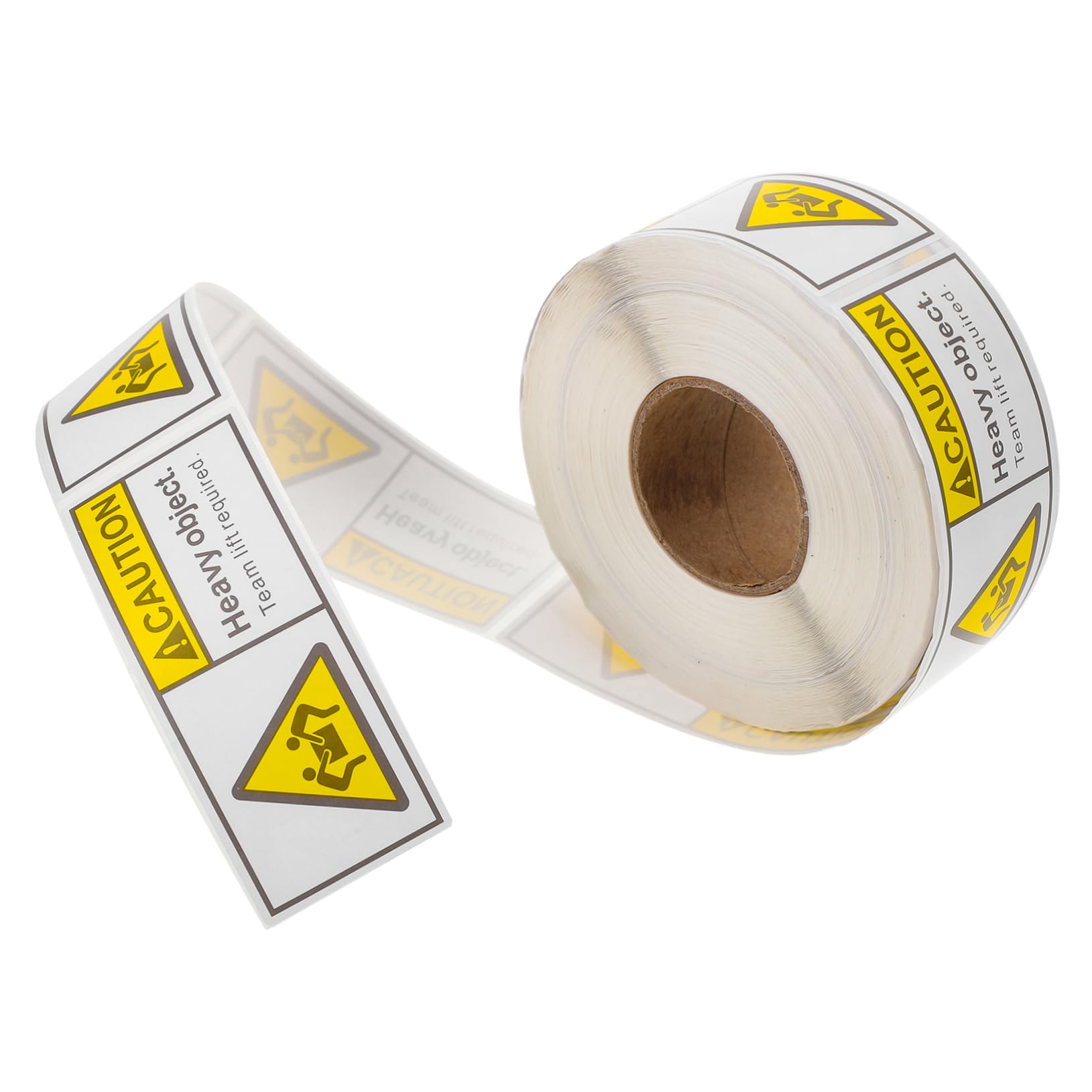 PRETYZOOM 5 Rouleaux Autocollants Étiquettes Heavy Object Étiquettes Adhésives pour Équipement de Levage Équipe pour Expédition