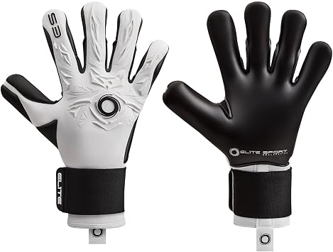 Elite Sports Revolution X Goalkeeper Gloves - Exceptional Grip with Ultra GTech Pro Latex, Moisture-Absorbing Fabric for Comfort, Flash X Cut Palm Design