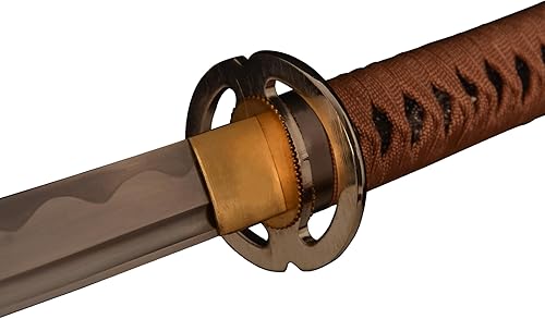 Miniatura 5 de SV Himura Kenshin - Espada Katana de anime, espada japonesa real afilada, hoja inversa de 41 pulgadas, cosplay