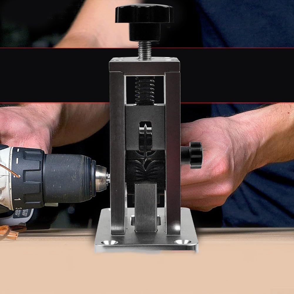 Pelacables automático para taladro inalámbrico, cuerpo de aleación de aluminio con ajuste de hoja de precisión, compatible con taladros eléctricos, diseño compacto y ligero para proyectos eléctricos