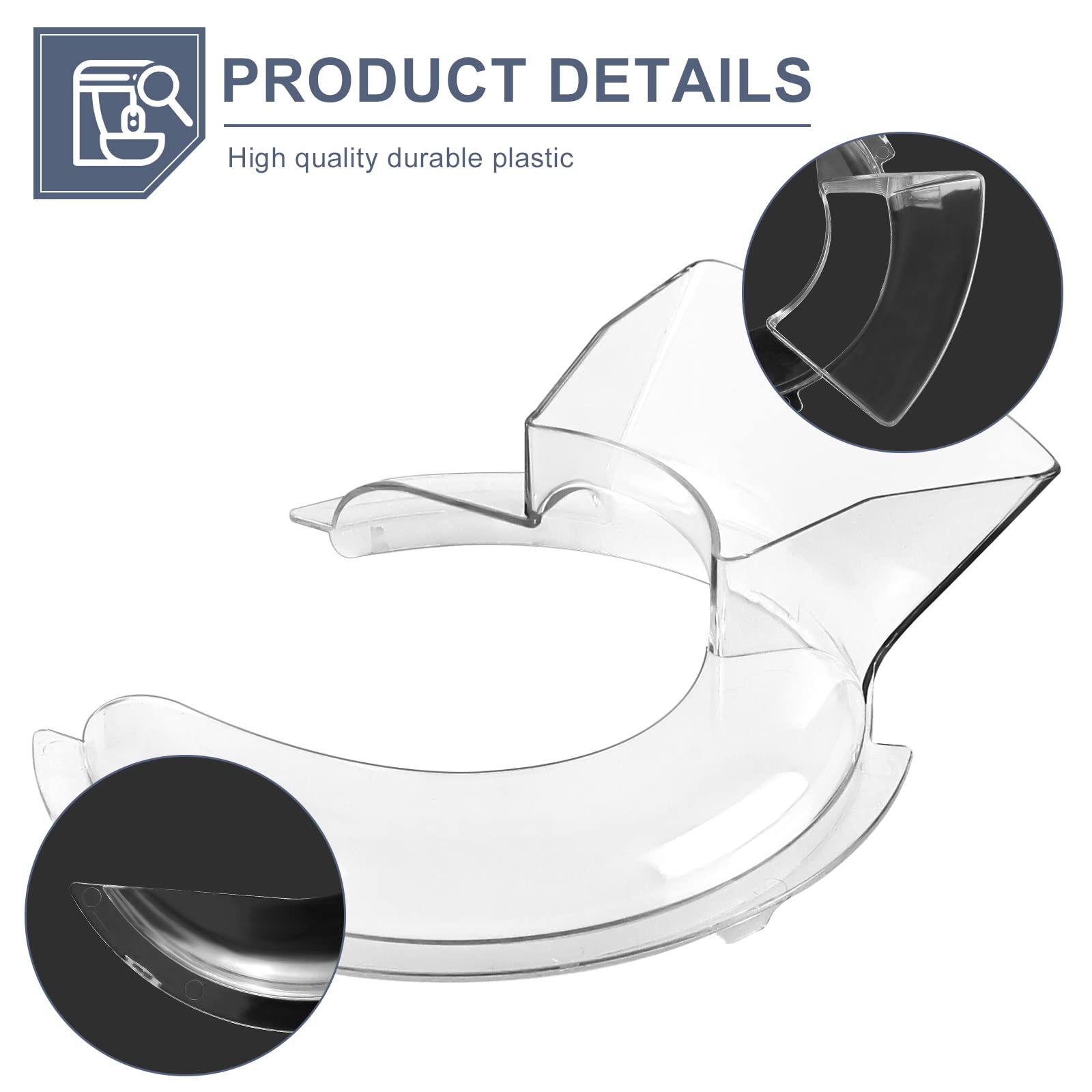 Kitchen Aid Pouring Shield KN1PS W10616906 Universal Pouring Chute and