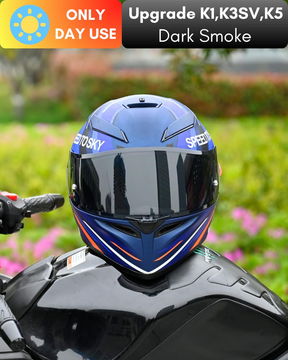 Logto Compatible With Upgrade Agv K1 Visor Replacement K3SV K5 Face Upgrade Shield Tinted Visor Helmet Accessories (Dark Smoke) : Automotive