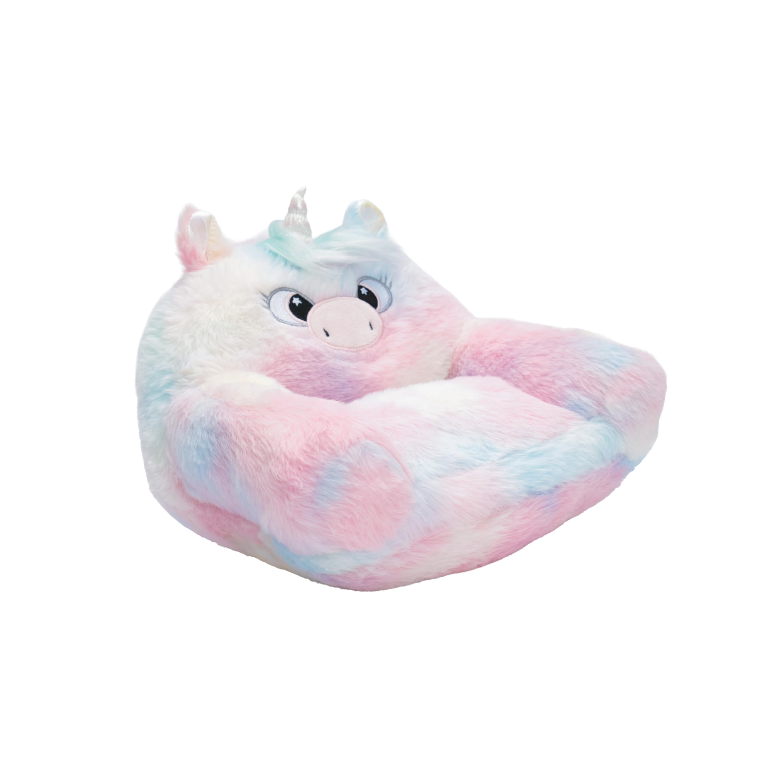 Snuggz Unicorn Mini Sofa Chair, Soft Sofa Seat Plush Toy for Kids, Pretend Play, Gifting
