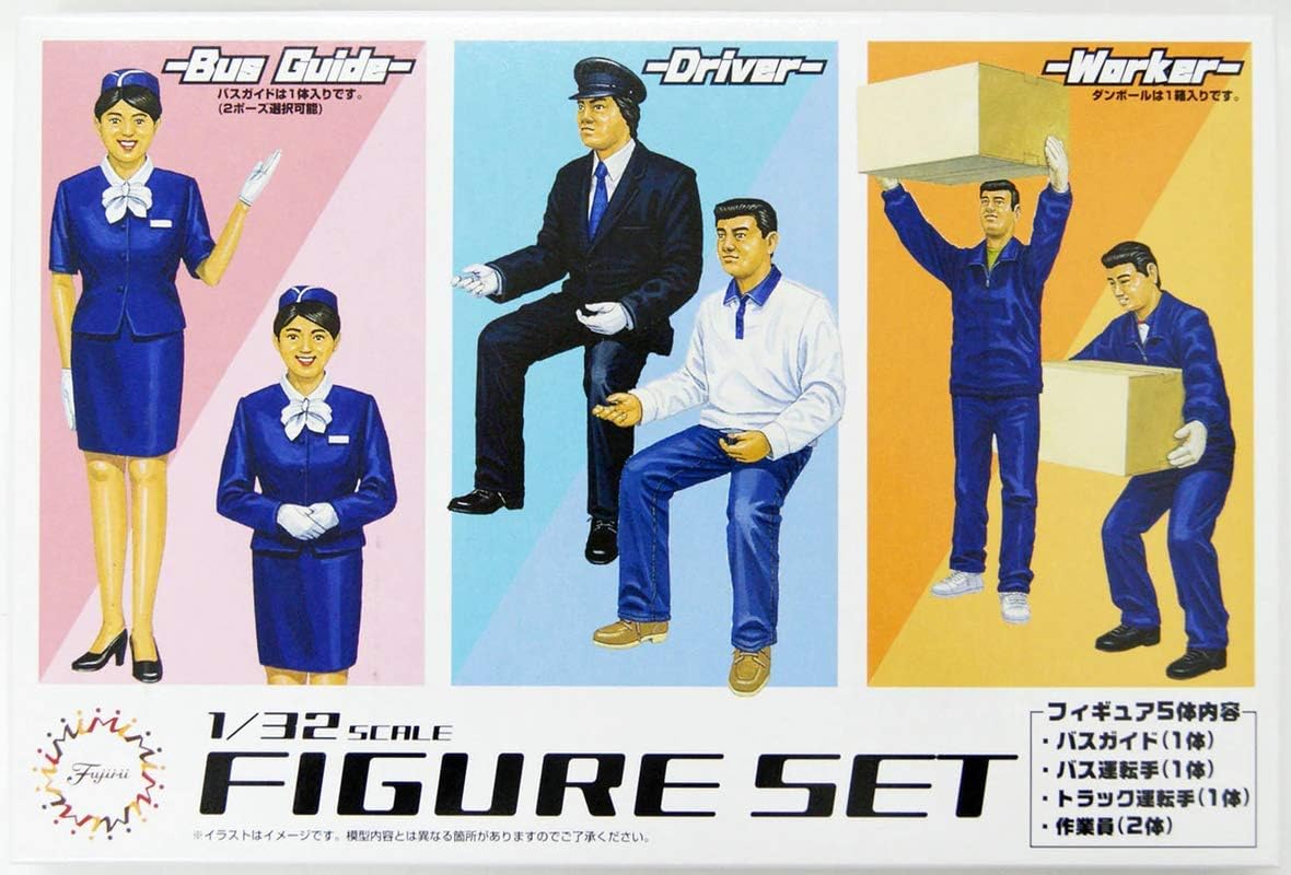 Amazon Com Fujimi 1 32 Scale Gt34 Bus Guide Bus Driver Track Driver Worker Figure Set Plastic Model Building Kit Arts Crafts Sewing Amazon Com Fujimi 1 32 Scale Gt34 Bus Guide Bus Driver Track Driver Worker Figure Set Plastic Model Building Kit Arts Crafts Sewing