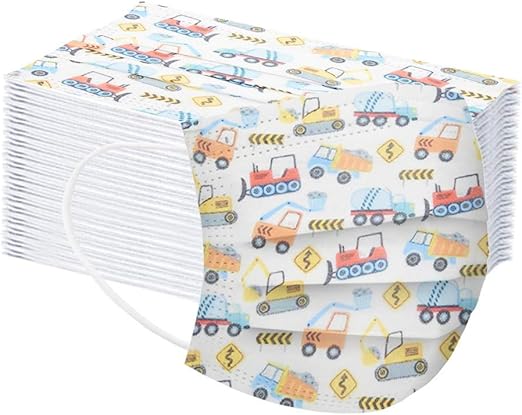 Amazon Co Jp マスク 子供たち 夏用 100枚 不織布 白い 使い捨てマスク 通気性 夏用可 3 4層構造高密度 抗菌 風邪予防 防塵 マスク 漫画 車 恐竜 マスク 花粉対策 By Maszone ドラッグストア