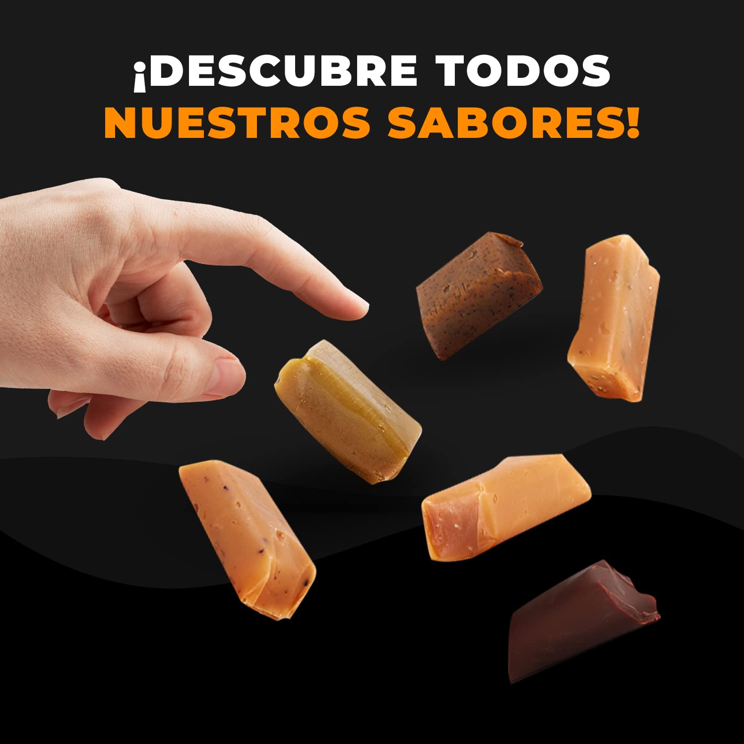 Mr Fudgesto Caramelos Tradicionales Toffee Frescos Caja 500g