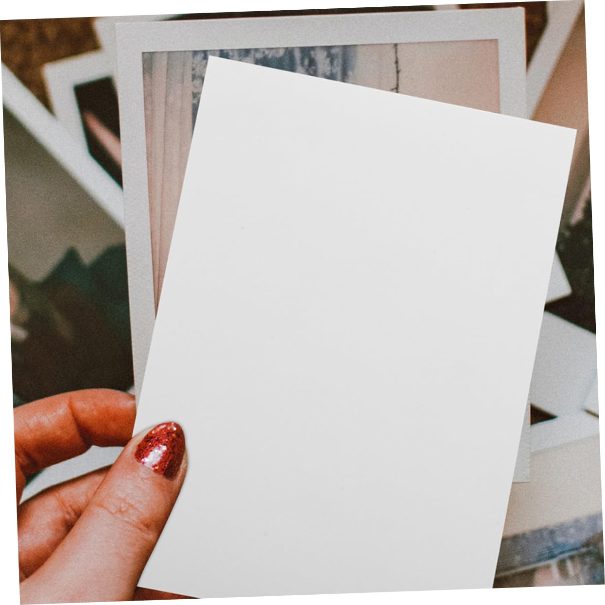 Happyyami 100 Blatt Glänzendes Fotopapier Wasserfest Schnell Trocknend für Tintenstrahldrucker Weiß 100 Stück Packung