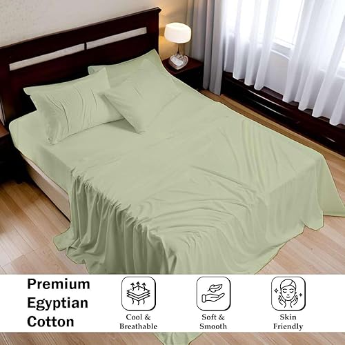 Miniatura 6 de Juego de sábanas de 5 piezas divididas tamaño California King para cama ajustable, sábanas divididas de algodón, sábanas divididas con números de