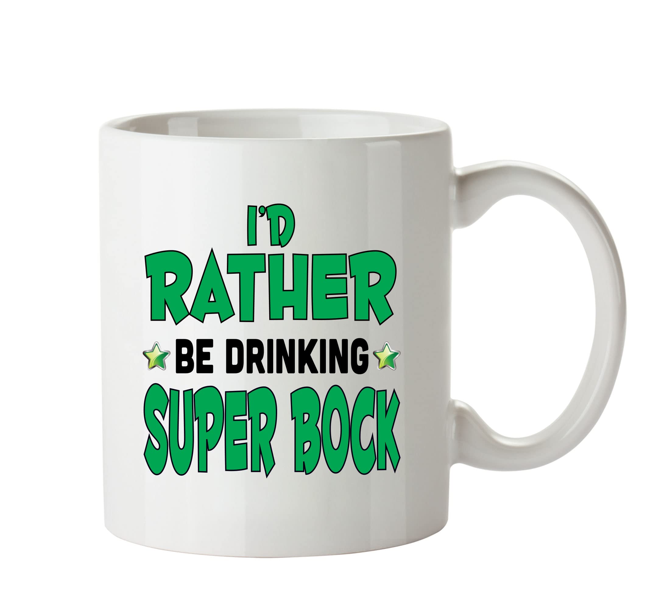 FoxyPrintingI'd Rather Be Drinking Super Bock Personalised Adult Office Mug
