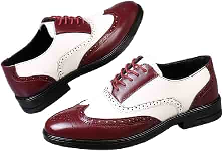 Amazon | [GUREITOJP] メンズ 革靴 ビジネスシューズ バイカラー