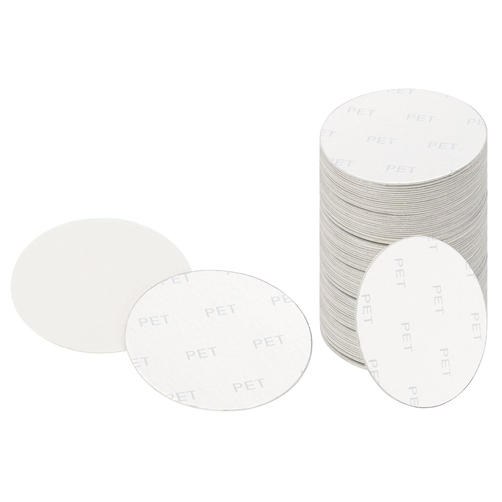 PATIKIL 43mm/1.69" Aluminum Foil Cap Liner, 300 Pack Resistant Tamper Induction Heat Sealer Sealing Liners for PET Bottle Jar Lid