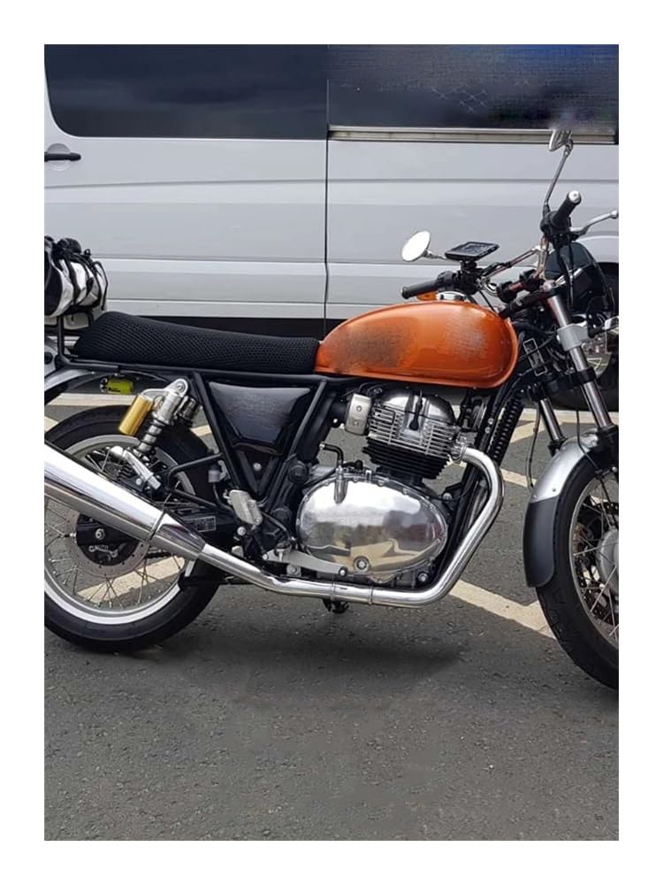 Cuscino Sella Moto Coprisedile Cuscino Antiscivolo Per Royal Enfield Per Interceptor 650 Per INT650 Di Protezione In Tessuto A Rete 3D