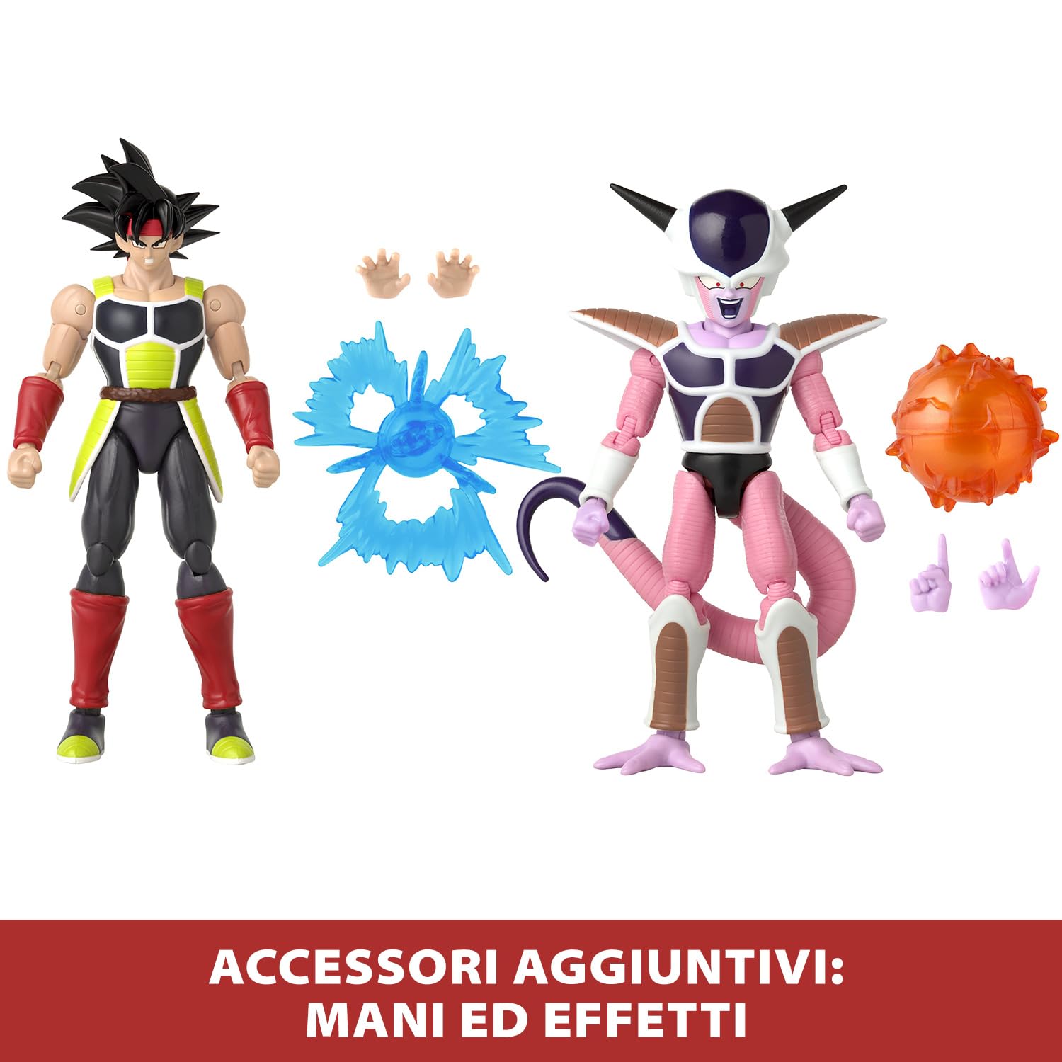 BANDAI - Dragon Ball Super - Figurine Dragon Stars 17 cm - Battle Pack - Bardock vs Freezer - Pacchetto di 2 figurine Dragon Ball da collezione - Giocattolo per bambini dai 4 anni in su - 37174