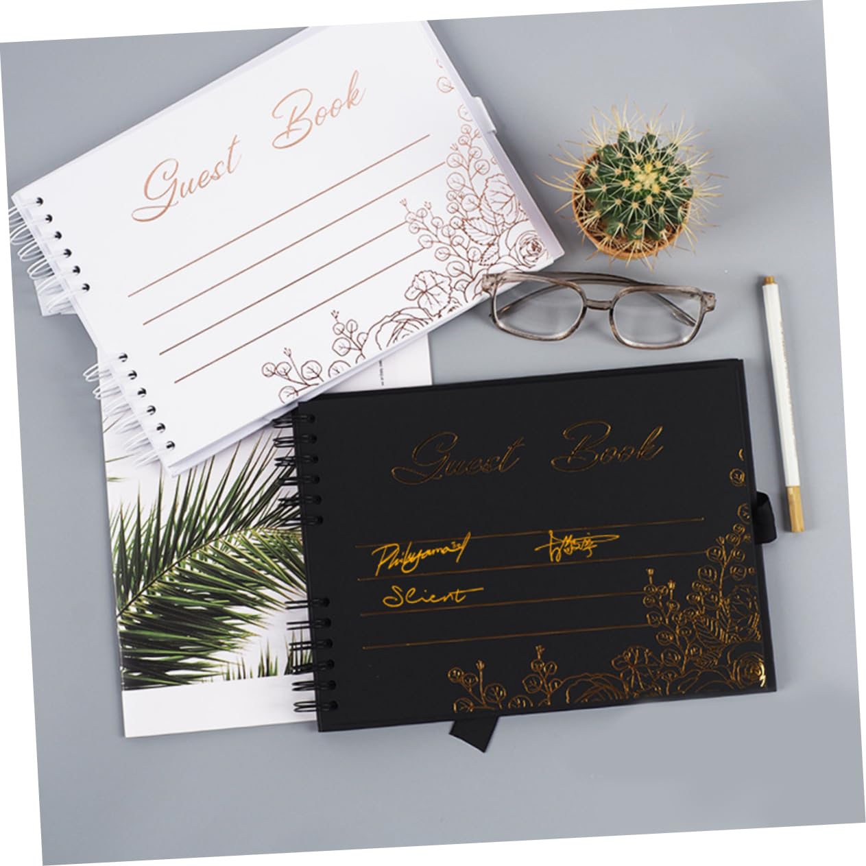 Gästebuch Hochzeit Elegantes Gästebuch Mit Goldprägung Seiten Für Unterschriften Und Persönliche Nachrichten Für Hochzeitszeremonien Und Feierlichkeiten