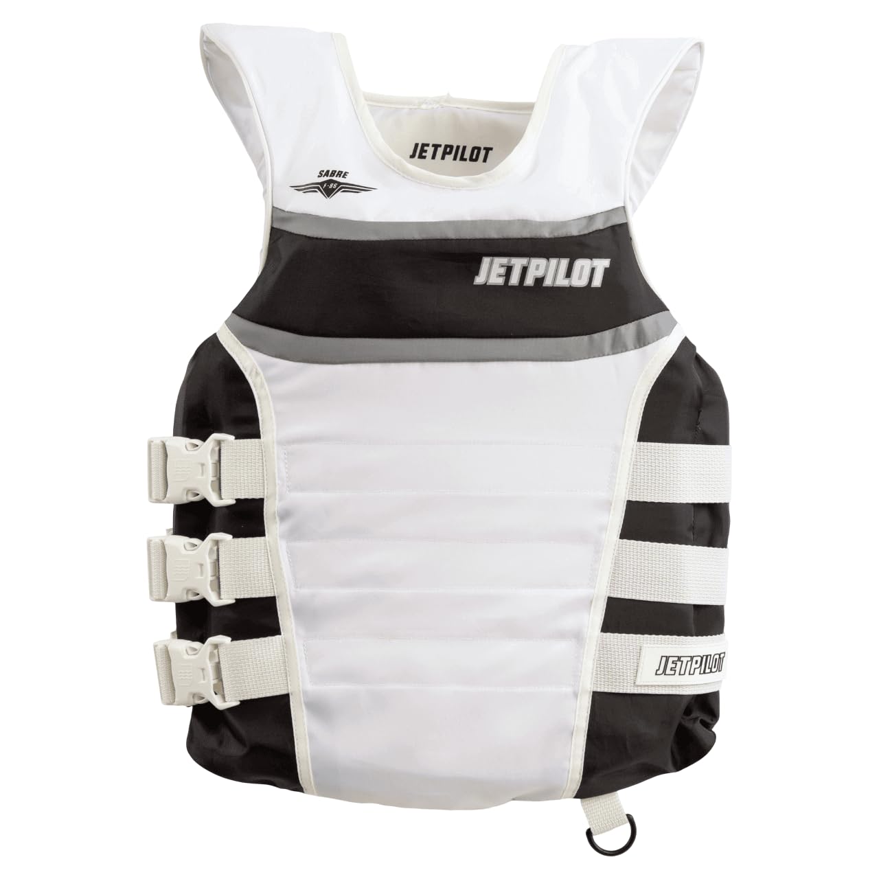 Jet Pilot - F-86 Sabre Nylon CGA Vest White/Black