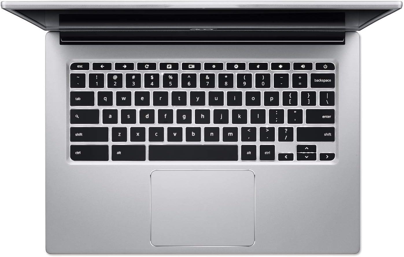 Acer Chromebook 514, CB514-1HT-C7AZ, Intel Celeron N3450, 14" Full HD Touch Display, 4GB LPDDR4, 64GB eMMC, Backlit Keyboard, Google Chrome (Renewed)