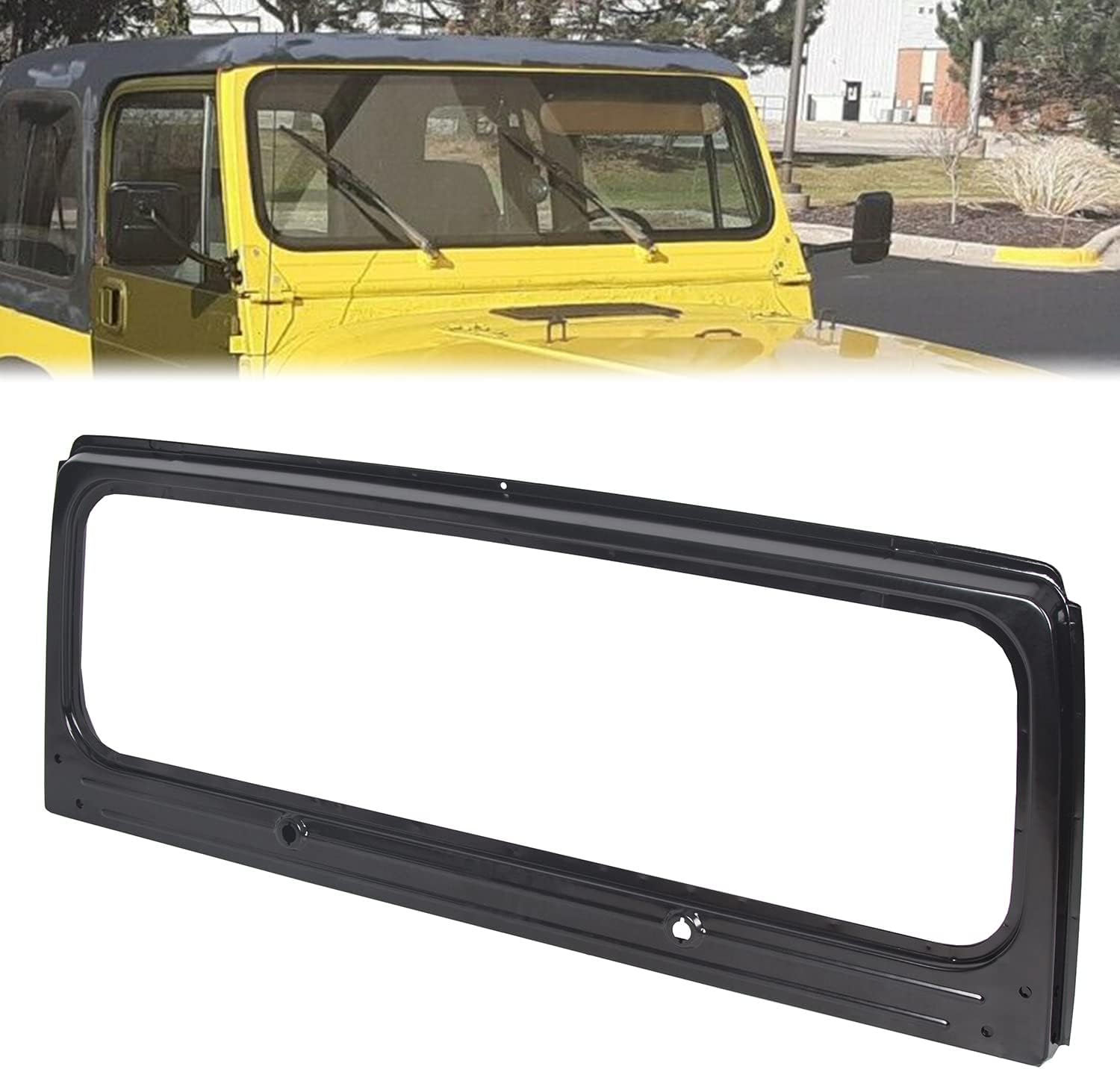 Primed Automotive Windshields Frame New Front Steel