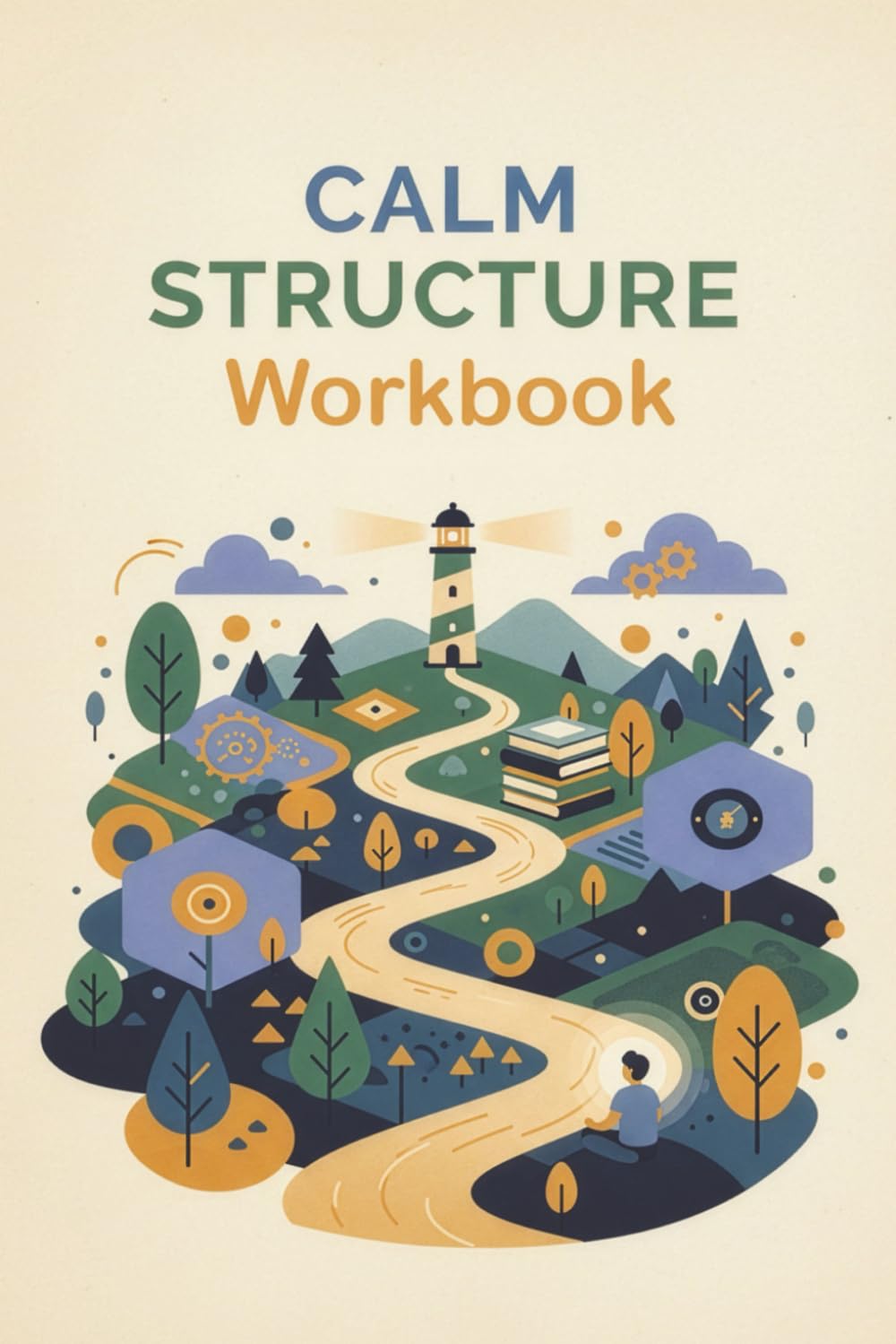 Calm Structure Workbook: A Gentle Workbook for Overwhelmed Minds