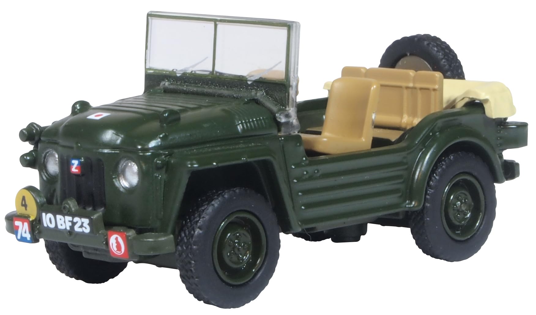 Oxford Diecast 1:76 Austin Champ 4th RHAR 7th Arm Div Germany 1957 Collectable model 76AC001
