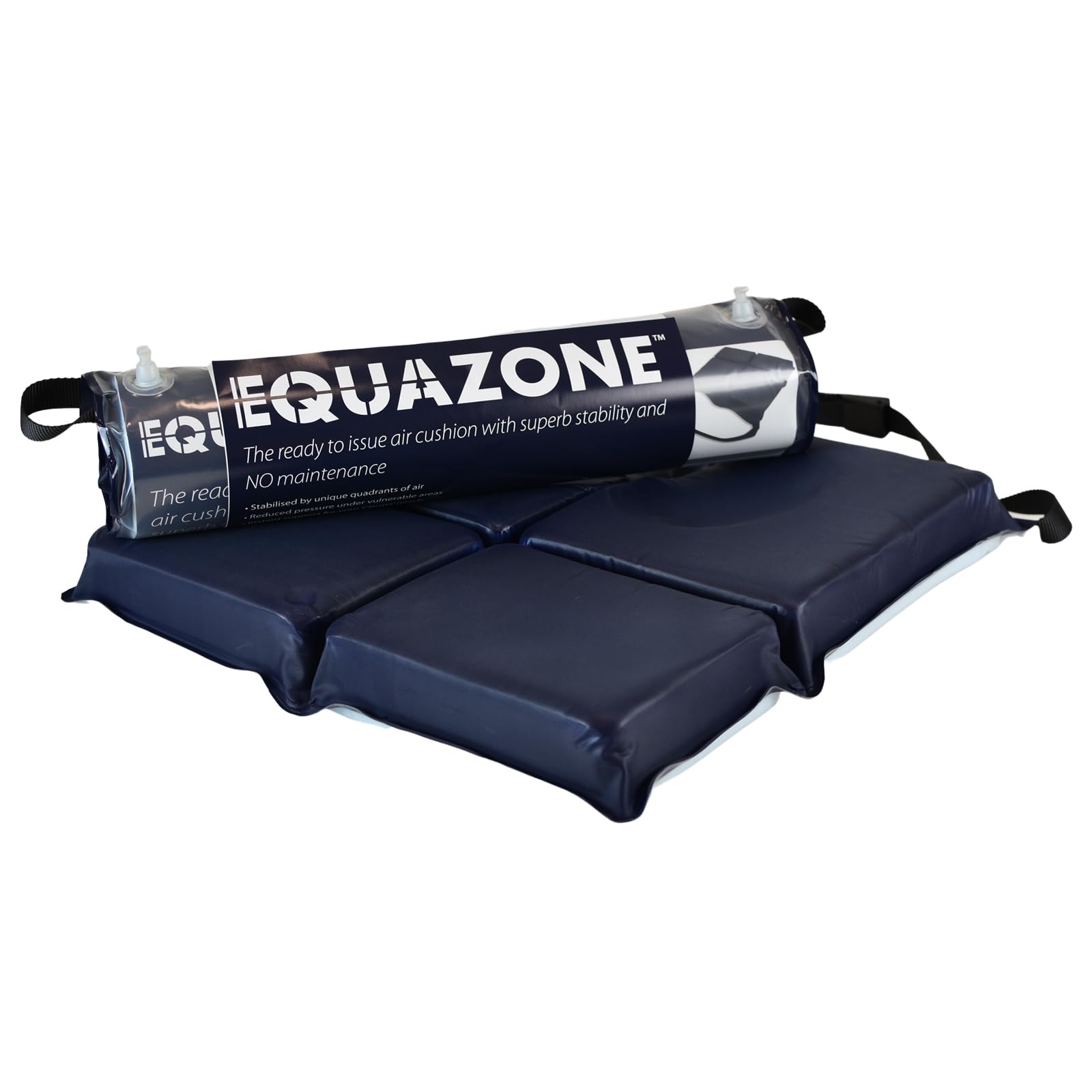 The Helping Hand Company Blue The Helping Hand Equazone Pressure Relieving Air Cushion. Inflatable Seat Cushion For Pressure Sore Prevention. Improve Comfort And Reduce Pain. Inflatable Pillow (17" X 17")
