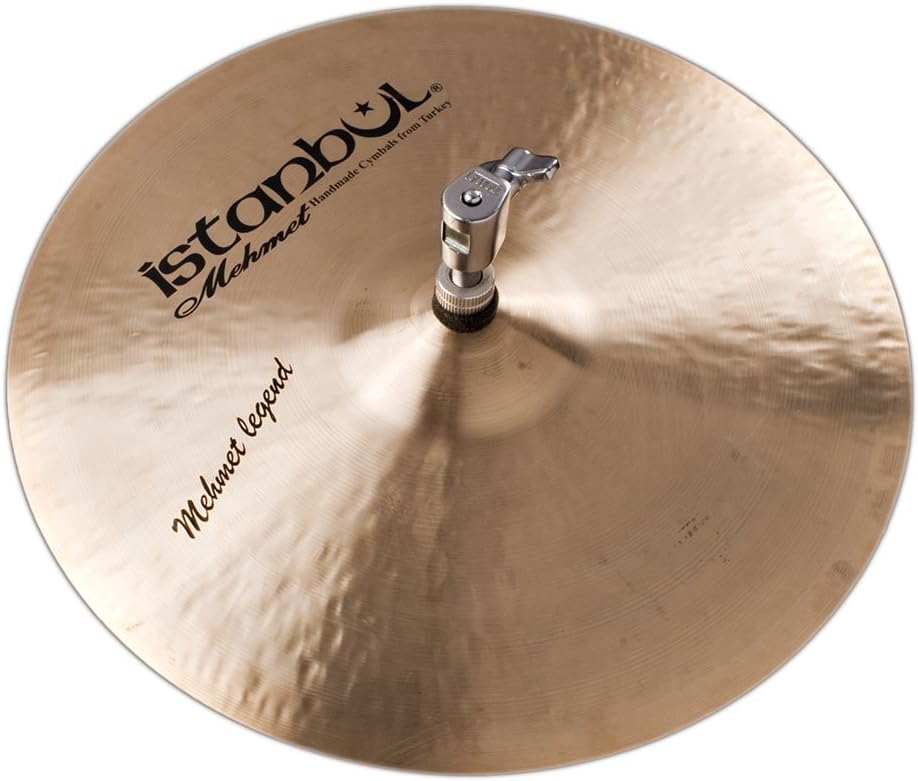 Istanbul Mehmet Cymbals Jazz Series ML-HH15 Mehmet Legend Hi-Hat 15-Inch Cymbal