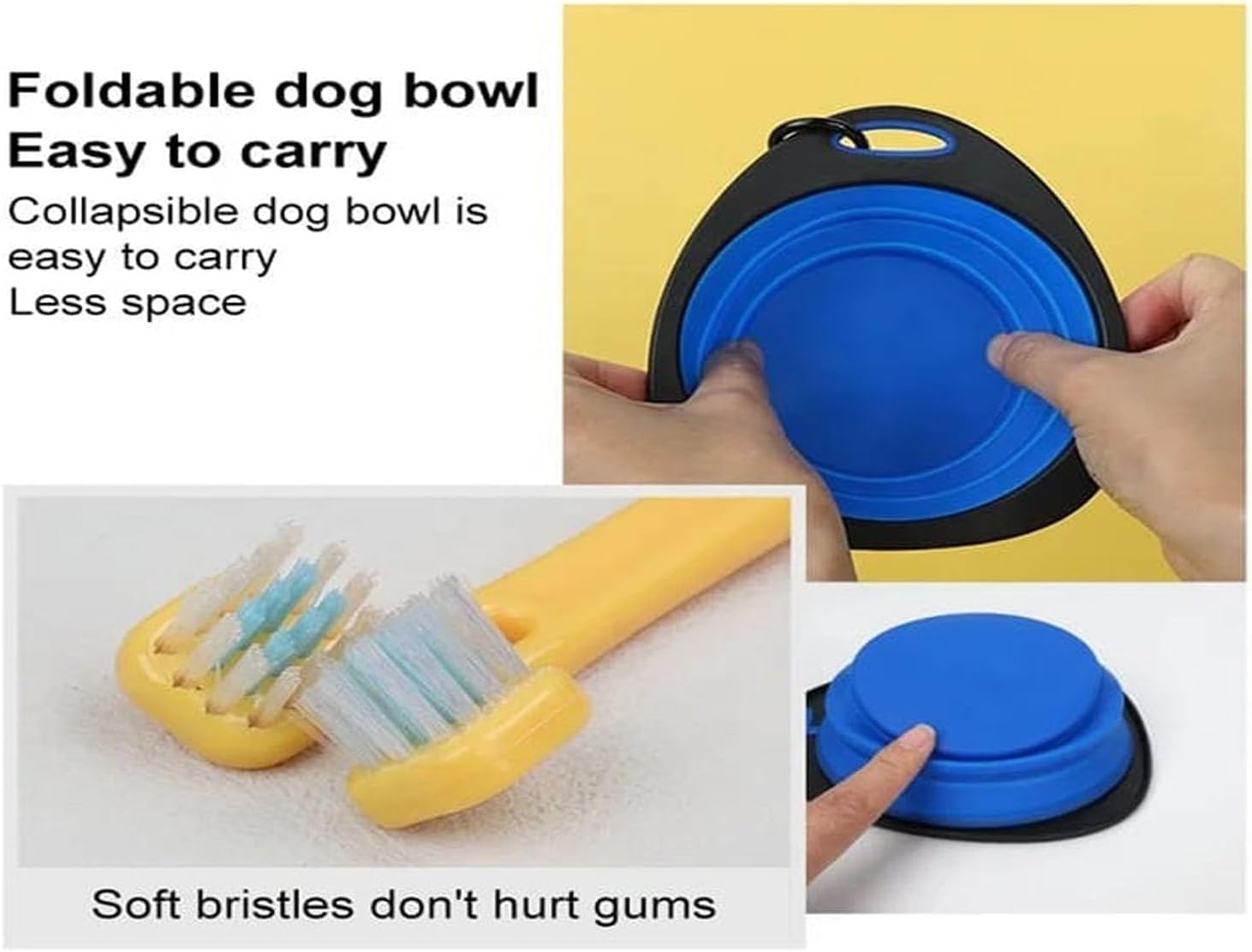 Pet Grooming Kit for Dogs Cats 8 in1 Brush Shedding & Deshedding Tools for Long and Short Haired Dogs and Cats Dematting Comb Set - Image 3