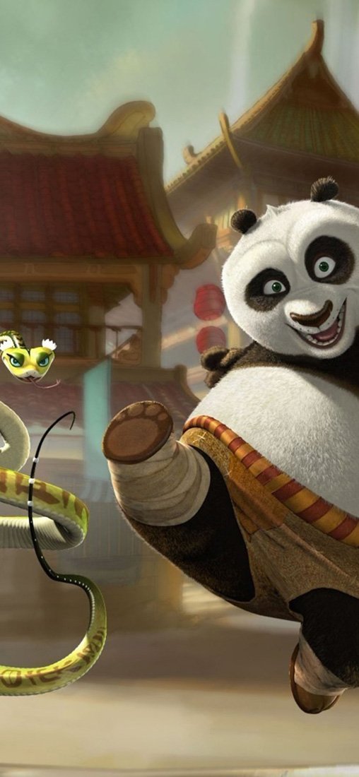 PeelitStickit 60 Width x 130 cm Height Kung Fu Panda 2" Vinyl Wall Mural