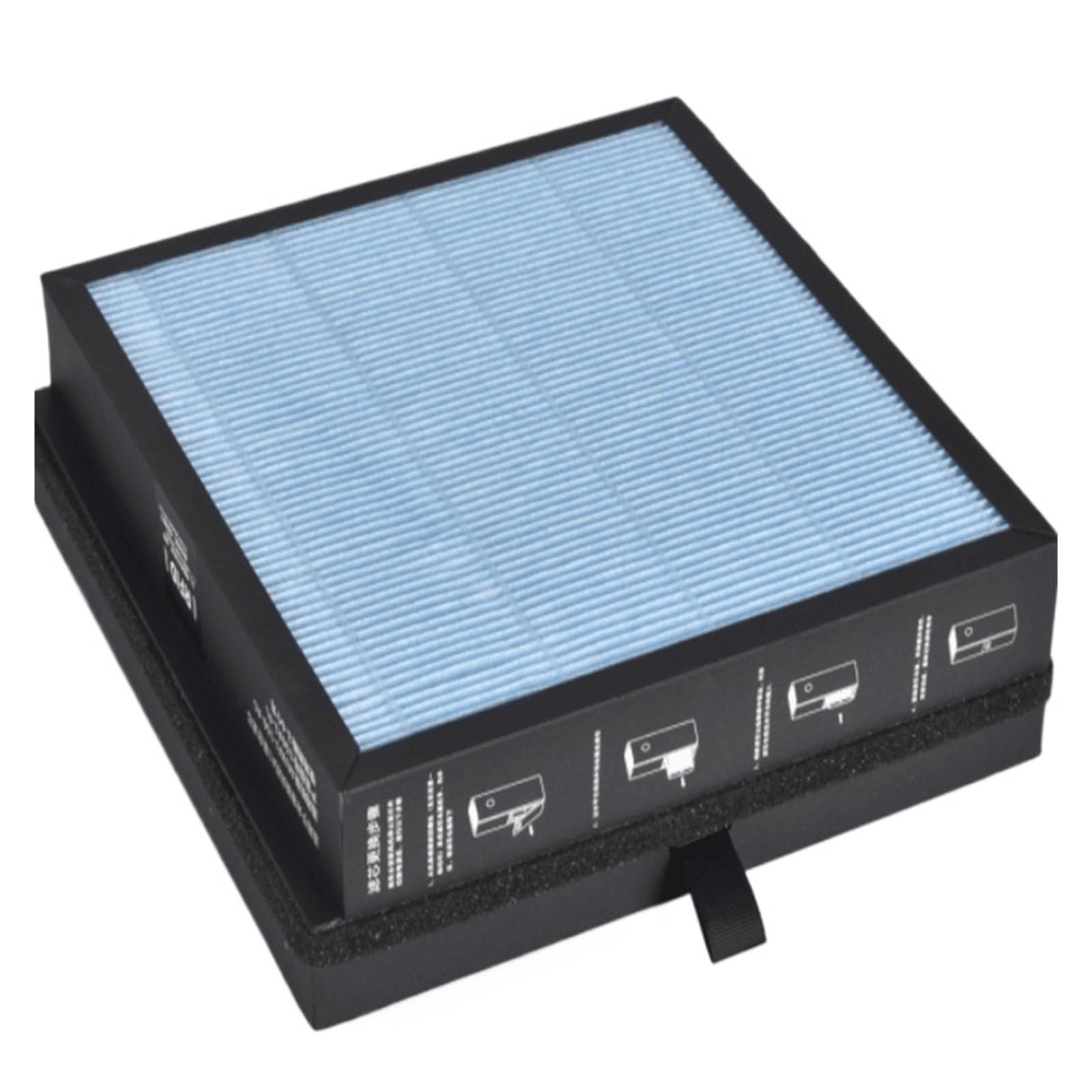 Fkymx 1Pcs Electric Air Purifier System A1,Compatible For Xiaomi ， Composite Filter Mjxfj-150-A1 H13 Filter(1Pcs)