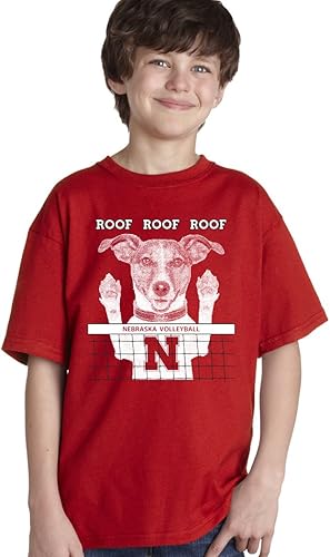 Miniatura 4 de CornBorn Camisetas de voleibol de Nebraska para niños jóvenes  Elige tu diseño