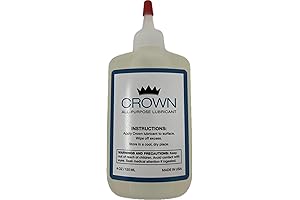 Crown Synthetic Lubricant: Eliminate Squeaky Hinges & More