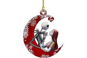 2024 Jack Skeleton Christmas Decorations: Nightmare Halloween Christmas Tree Ornaments