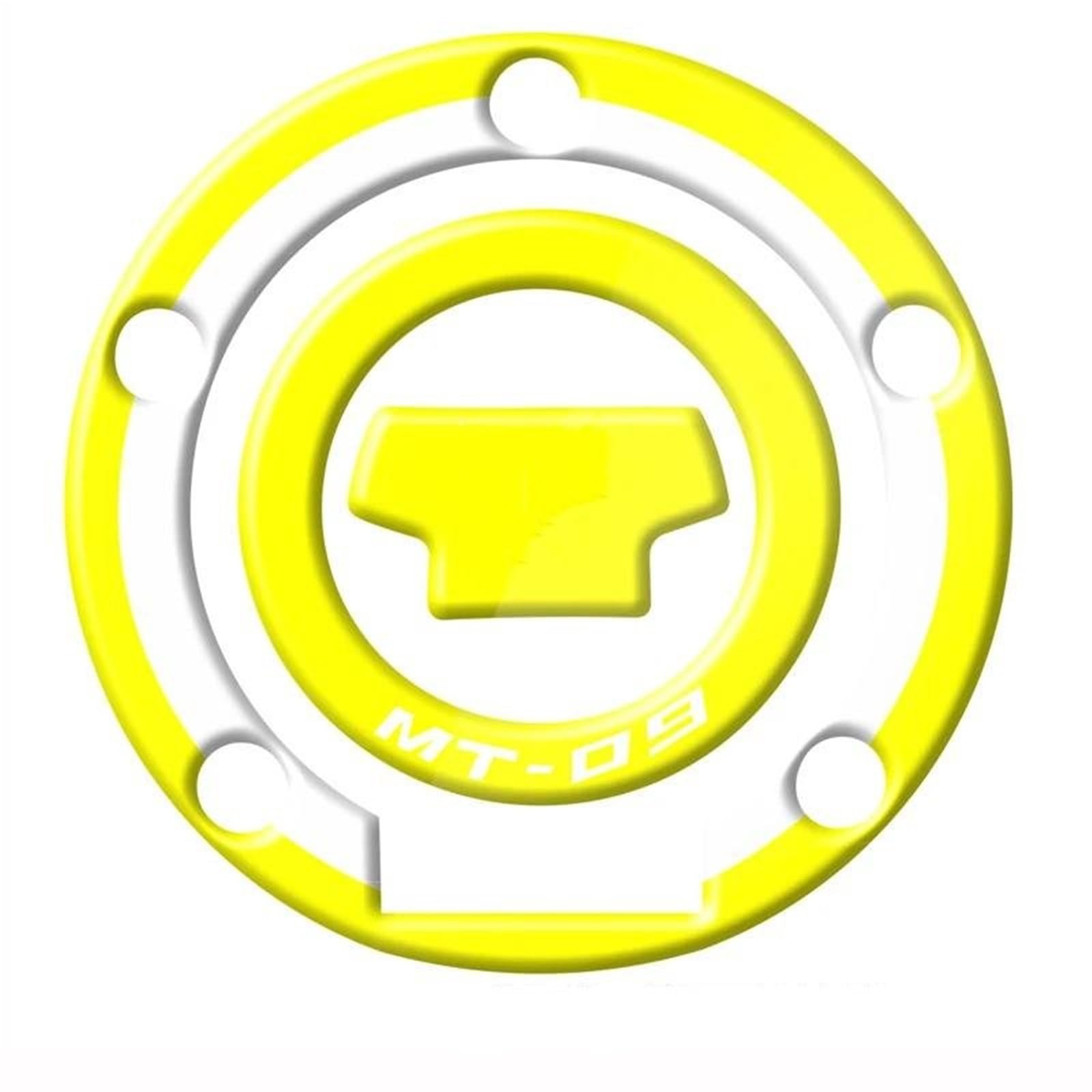 Motorbike Stickers Motorcycle Fuel Tank Cap Sticker for MT-07 MT-09 MT07 MT09 FZ-07 FZ-09 Gas Cover Protector Decal Decoration Fuel Tank Protection Pads(Color12)