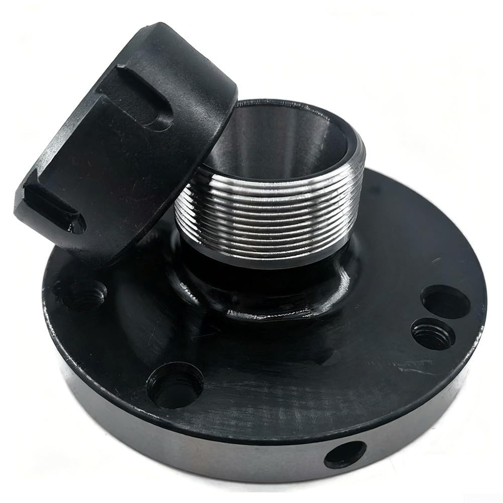 Soporte de portabrocas de pinzas, asiento ER25-100mm para fresadora CNC Herramientas de torno de sujeción de mecanizado compacto