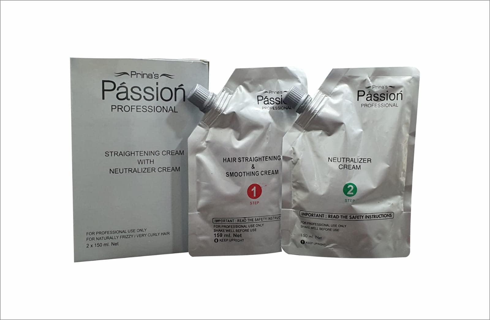 Prinex Passion Professional Hair Straightening & Smoothing Cream With Keratin Complex