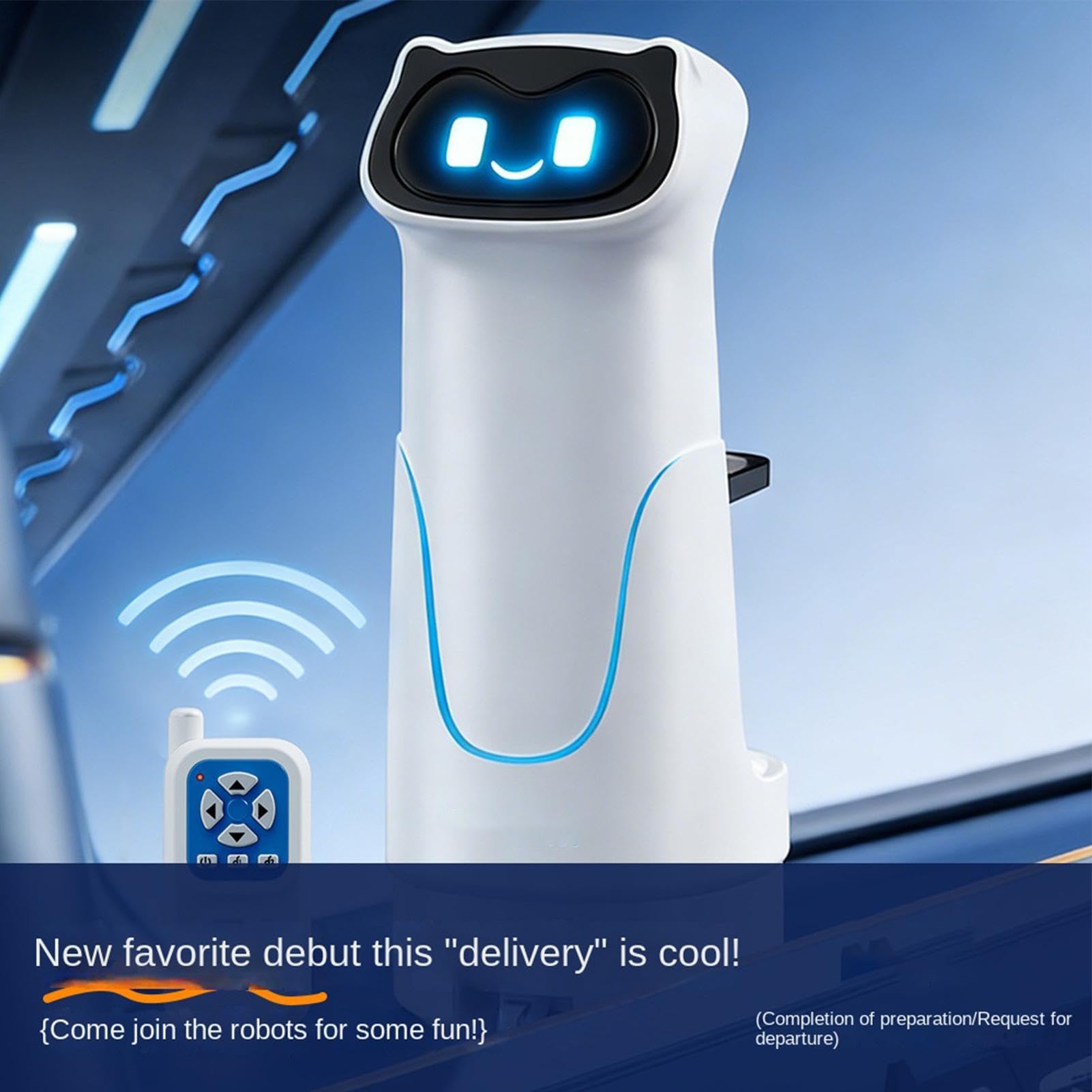 Giocattolo robot intelligente: robot interattivo per la consegna di intelligenza artificiale, compagno di apprendimento intelligente | Gadget tecnologico educativo per bambini, adolescenti, adulti, fa