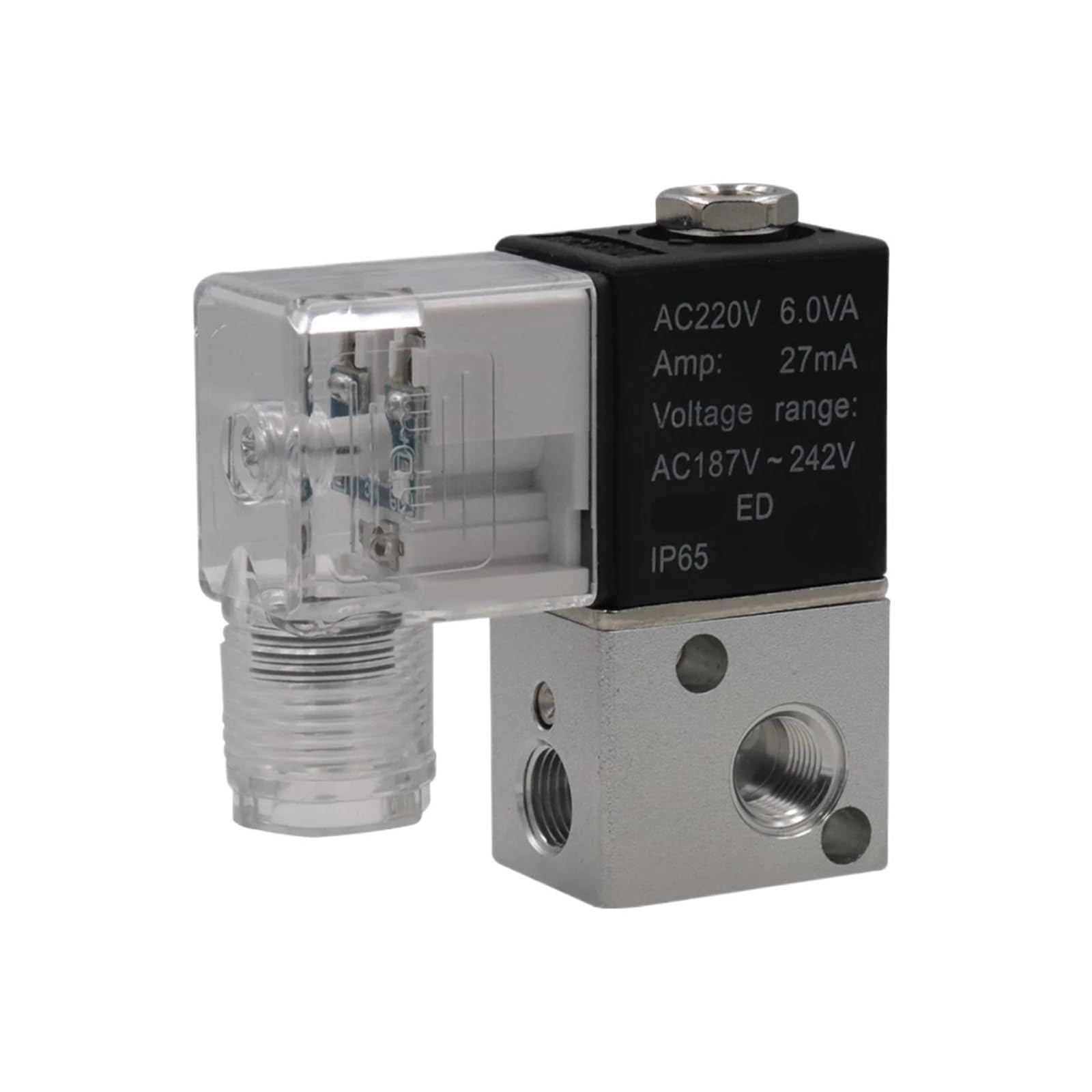 Électrovanne 1/8 pilote 3V1-06 bobine AC36V commutation rapide