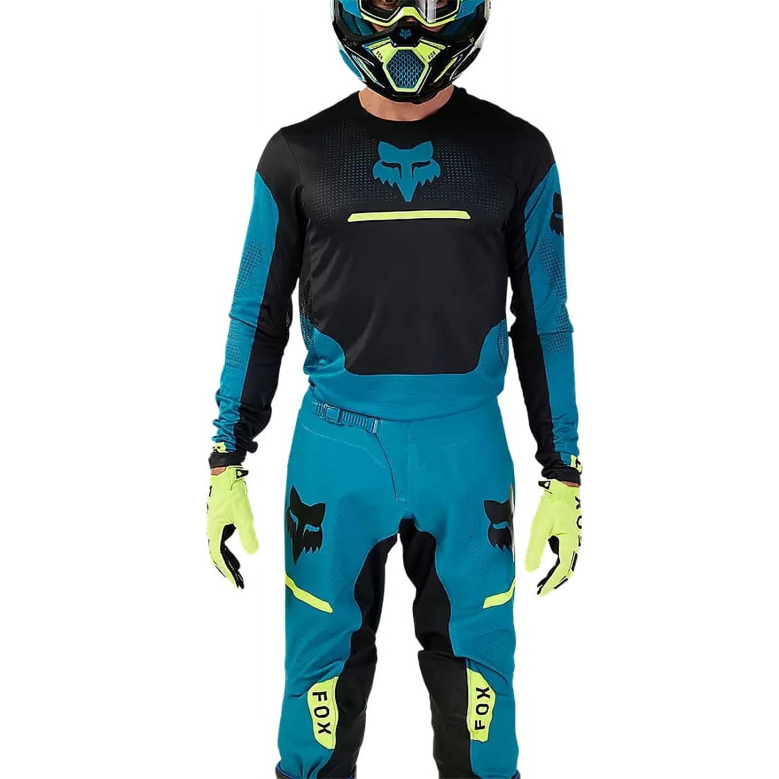 Fox Racing 28 Maui Blue Optical Flexair Pant