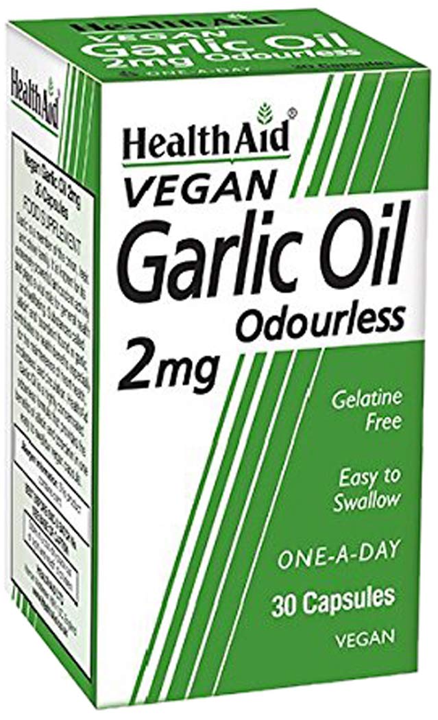 Health Aid Garlic 2Mg Capsules 30 Capsules