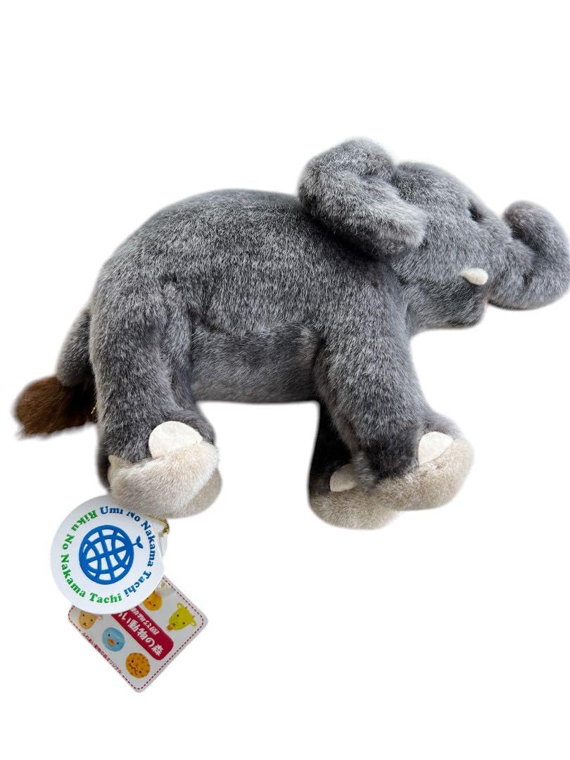 Amazon.co.jp: 東武動物園 ゾウさん ぬいぐるみ タグ付き レトロ